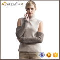 High quality wool cashmere vest,sleeveless sweater vest